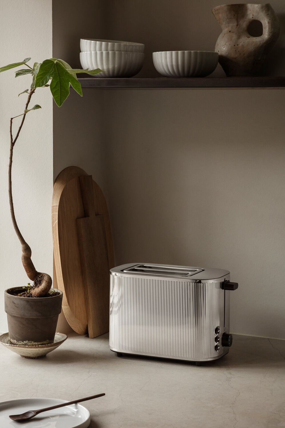 Bernadotte brødrister - Rustfri stål